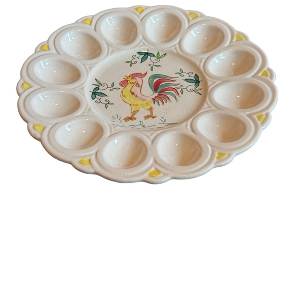 Vintage Deviled Egg Plate - Picture 2 of 6